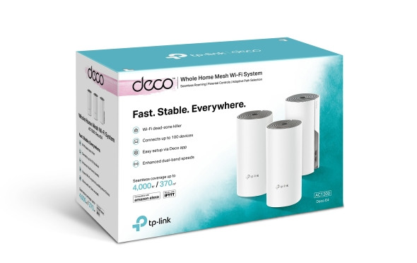 TP-Link AC1200 egész otthont lefedő Mesh Wi-Fi rendszer DECO E4 (3-Pack) #3