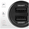 USB Car charger (autós töltő adapter) Dual Smart 2x 2.4A (össz) - Axagon #2
