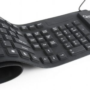Gembird flexibilis szilikon billentyű (USB + OTG csatlakozás) - angol #2