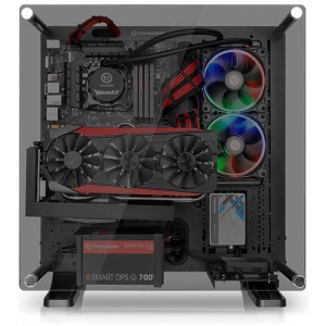 Thermaltake Core P3 TG Open Frame üvegablakos ház (fekete) #2