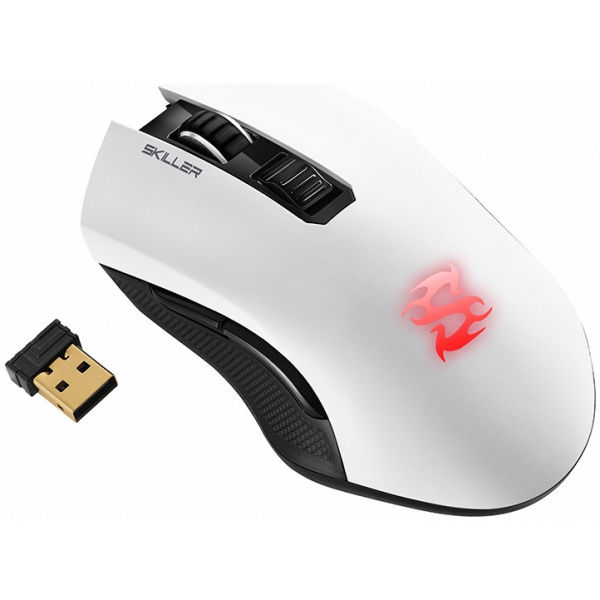 Sharkoon Skiller SGM3 wireless Gamer egér (fehér) #2