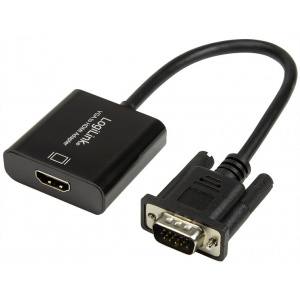 Logilink VGA (15-DSUB) > HDMI adapter audioval (passzív) #2