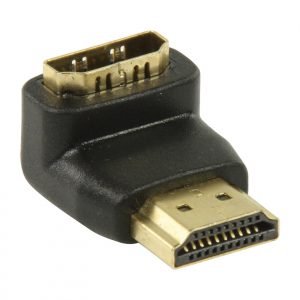 Nedis HDMI toldó könyök (M/F) L alakú, 90°-os #2