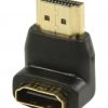 Nedis HDMI toldó könyök (M/F) L alakú, 90°-os #3