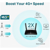 TP-Link AC1200 vezeték nélküli dual band Gigabit 4G+ Cat6 Router (Archer MR600) #4