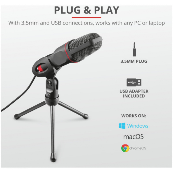Trust GXT 212 Mico USB mikrofon #3
