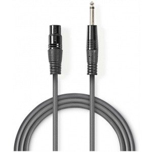 Nedis XLR (anya) - 6,3mm Jack összekötő kábel 5m #2