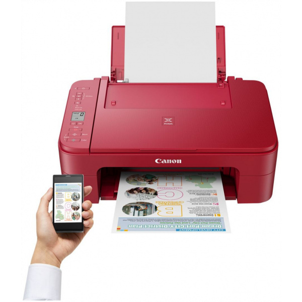 Canon Pixma TS3352 nyomtató (printer/szkenner) - Wi-Fi, piros #5