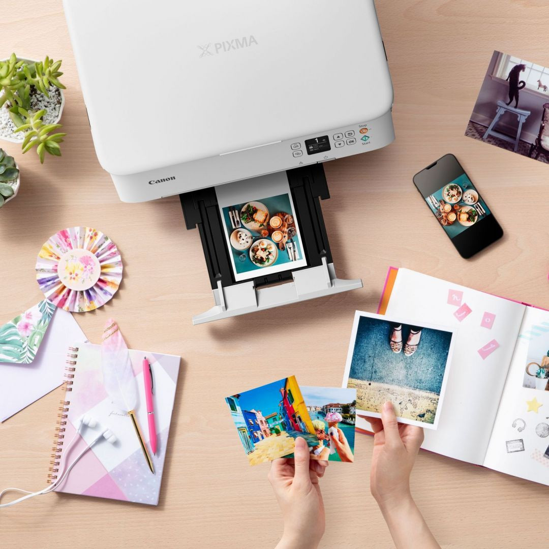 Canon Pixma TS5351 nyomtató (printer/szkenner) - Wi-Fi, fehér #5