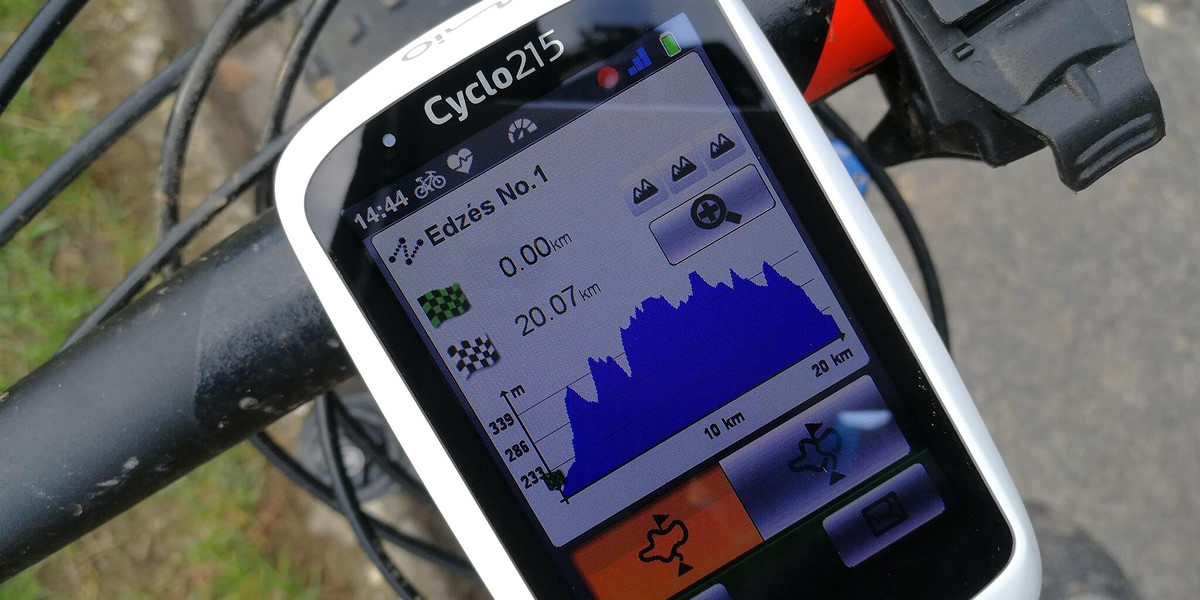 Mio Cyclo 215 HC kerékpáros navigáció Teljes Európa szoftverrel #4