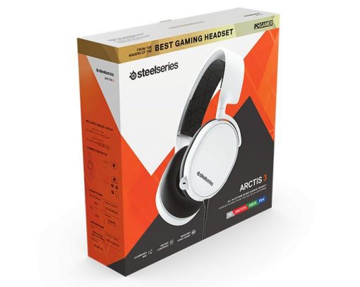 Steelseries Arctis 3 7.1 headset - White (2019 Edition) - fehér #5