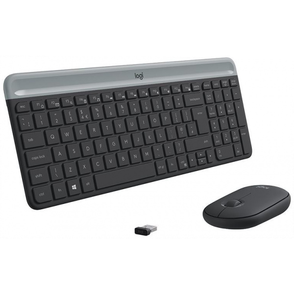 Logitech MK470 Slim Wireless Combo rádiós szett - angol #3