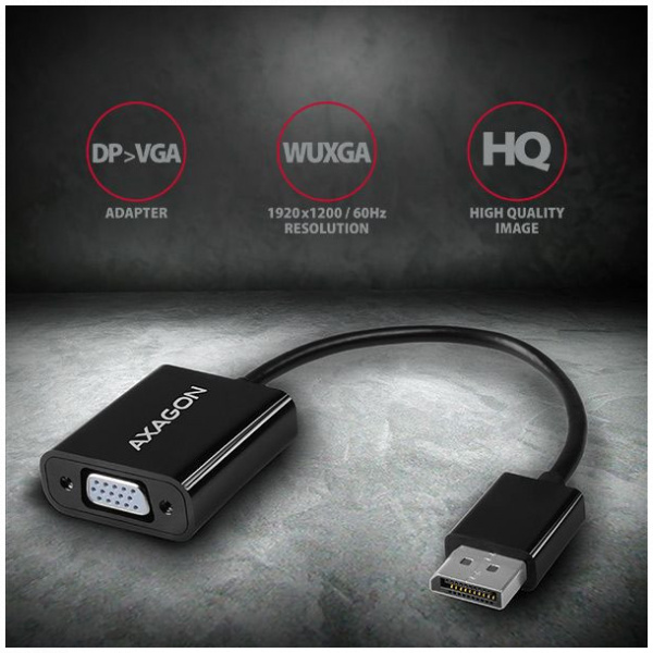 Axagon DisplayPort > VGA (DSUB) átalakító #2