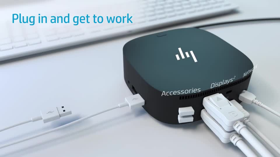 HP 5TW10AA USB-C Dock G5 Univerzális Dokkoló #4