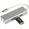 3 portos USB HUB HAMA (USB 3.1), Type-C csatlakozó, 3,5mm audio cstalakozás #2