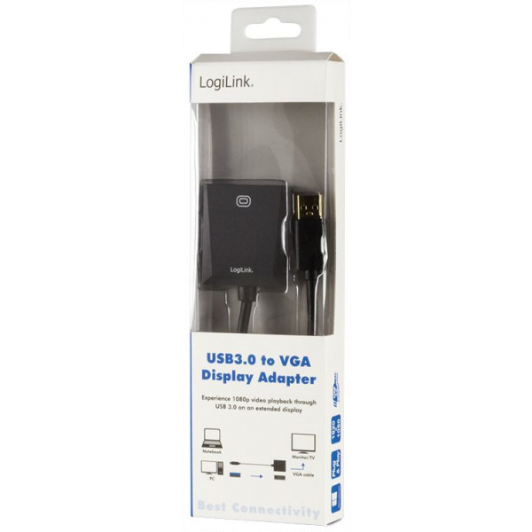 Logilink adapter USB 3.0 (Type-A) > VGA aljzat #3