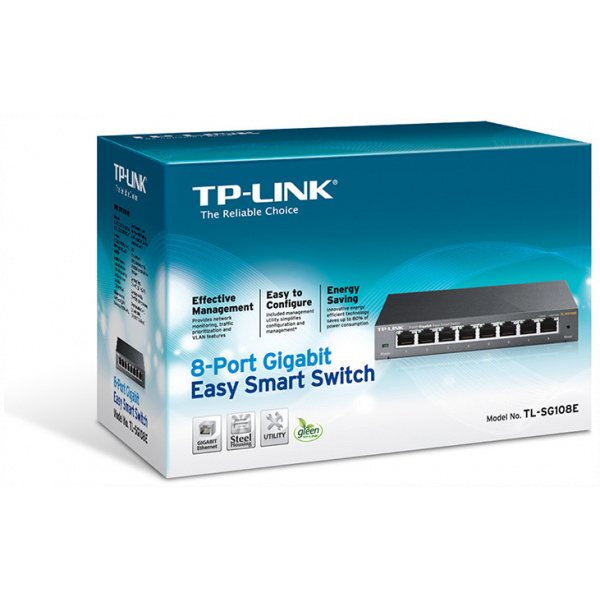 TP-Link TL-SG108E 8-port Gbit Easy Smart switch (desktop) #3
