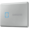 500GB Samsung T7 Touch hordozható SSD USB 3.2 (ezüst) #2