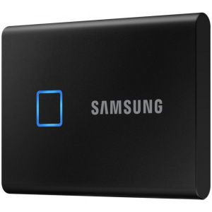 1TB Samsung T7 Touch hordozható SSD USB 3.2 (fekete) #2