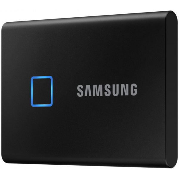 2TB Samsung T7 Touch hordozható SSD USB 3.2 (fekete) #2