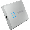 2TB Samsung T7 Touch hordozható SSD USB 3.2 (ezüst) #3