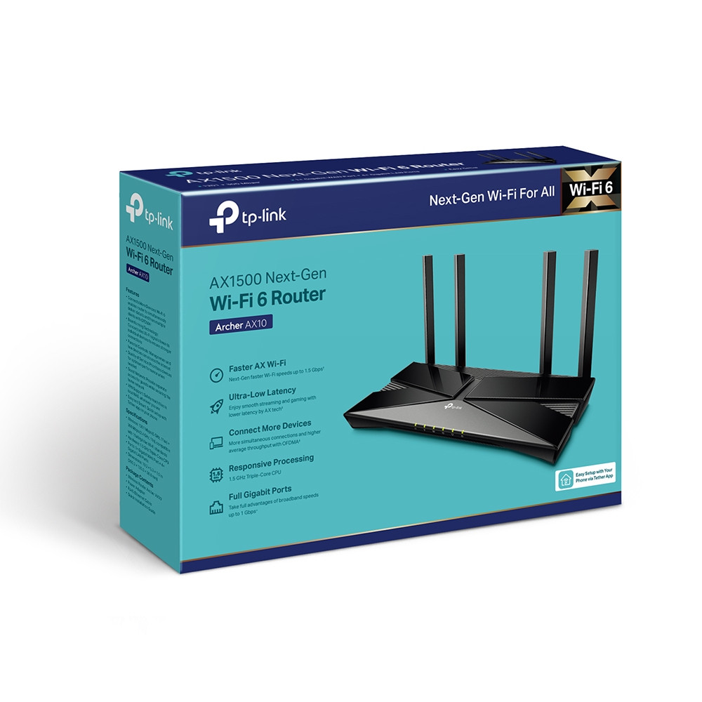 TP-Link AX1500 Wi-Fi 6 Router Archer AX10 #6