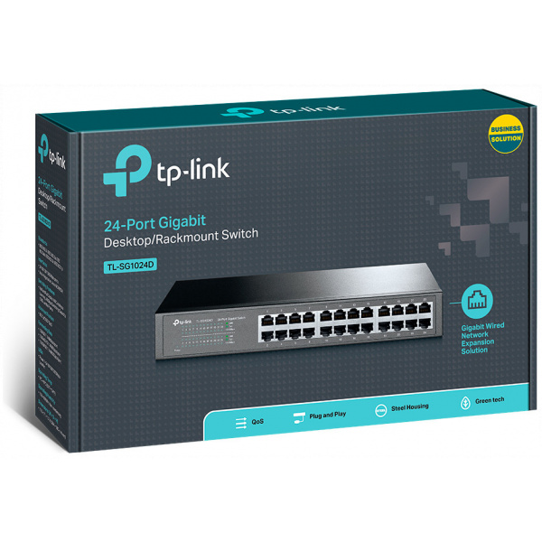 TP-Link TL-SG1024D 24-port Gbit switch (desktop) #4