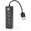 Nedis 4-portos USB 2.0 egyenes HUB (passzív) Nedis #3