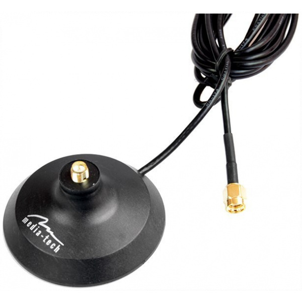 WiFi antenna MediaTech 12dBi (körsugárzós - RS-SMA csatlakozóval, kábellel) #3