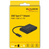 Delock Ultra HD (4K) adapter USB Type-C™ (PD port) > HDMI aljzat #2