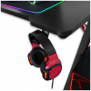 Spirit of Gamer Headquarter 300 Gamer asztal RGB LED világítással #4