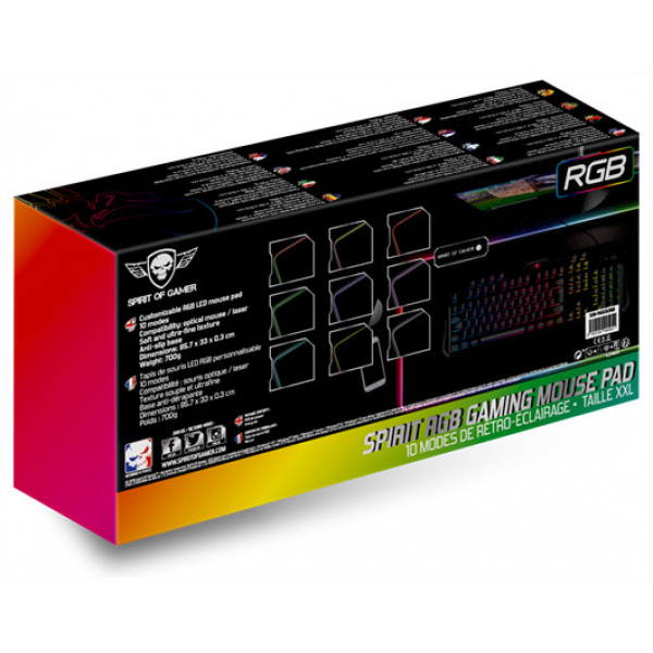 Spirit Of Gamer RGB Large Gaming egérpad #5