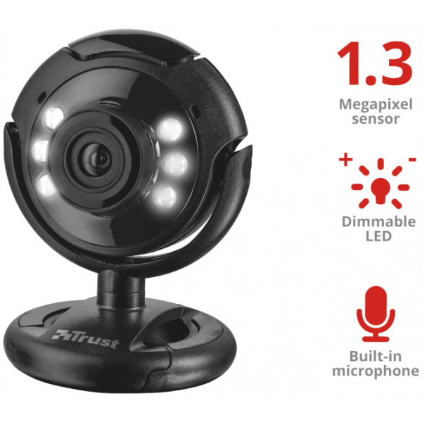 Trust SpotLight Pro webkamera LED-ekkel #2