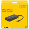 Delock USB Type-C™ átalakító VGA / HDMI / DVI / DisplayPort kijelzőhöz 4K 60 Hz #3