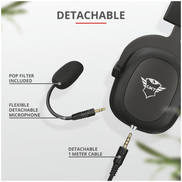 Trust GXT 414 Zamak Premium Multiplatform Gaming headset #4