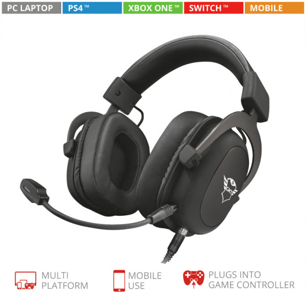 Trust GXT 414 Zamak Premium Multiplatform Gaming headset #7