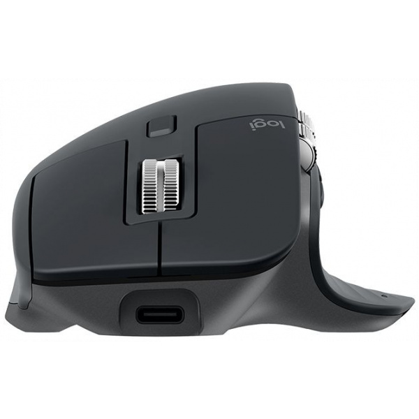 Logitech MX Master 3 vezeték nélküli egér (Sötétszürke) #4