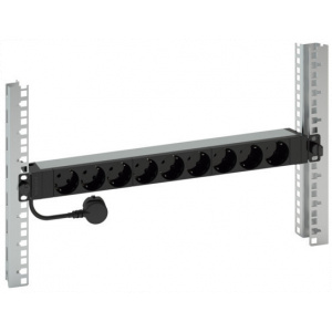 Legrand hálózati elosztó 1U 19" rackbe (9 aljzat) #2