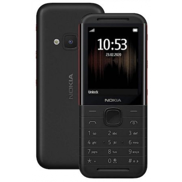Nokia 5310 Dual SIM mobiltelefon - fekete-piros #2