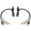 KVM 2 PC átkapcsoló - HDMI, USB és audio csatlakozókkal (Lindy) #2