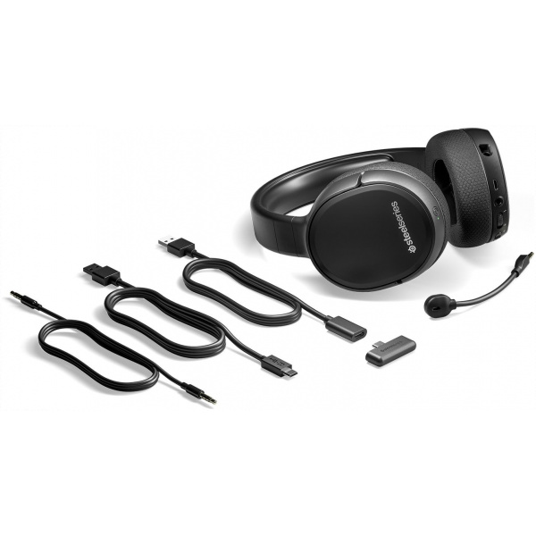 Steelseries Arctis 1 Wireless headset - Black - fekete #2