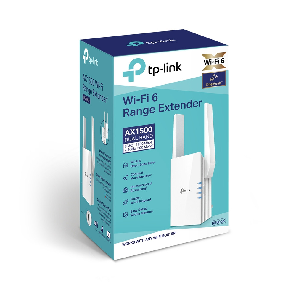 TP-Link Wireless-AX1500 WiFi Range Extender (RE505X) #2