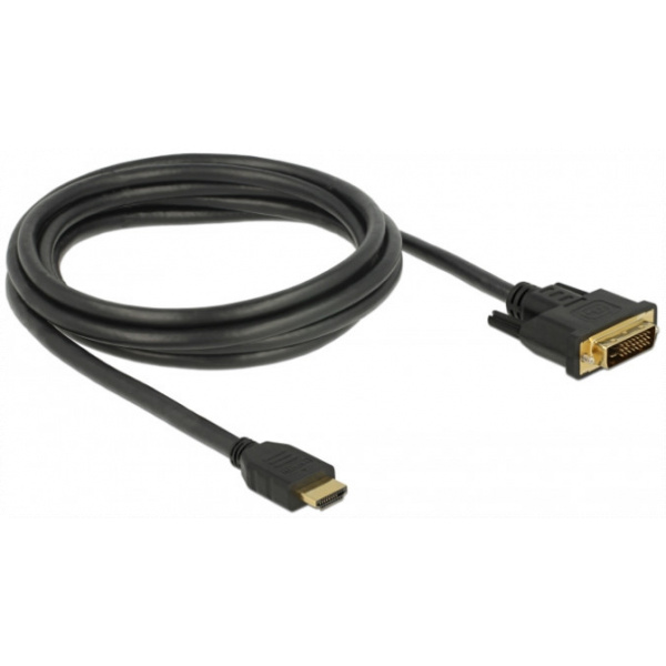 DVI-HDMI (M) kábel 2m (Delock) #2