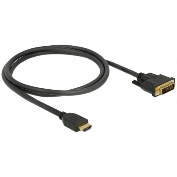 DVI-HDMI (M) kábel 1m (Delock) #2