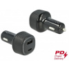 USB Car charger (autós töltő adapter) USB Type-C™ PD 3.0 és A-típusú USB Delock #3
