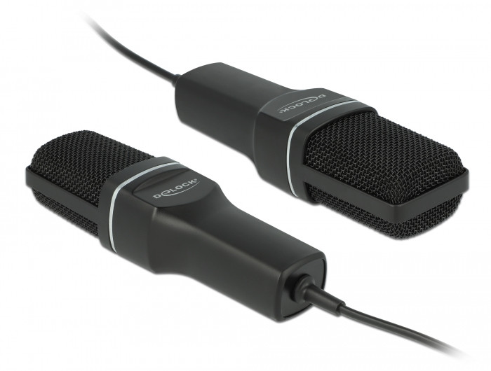 Delock USB-s kondenzátoros mikrofon szett - podcasthoz, játékhoz, dalrögzítéshez #2