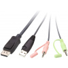 KVM 2 PC átkapcsoló - DisplayPort, USB és audio csatlakozók ATEN CS22DP #2