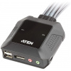 KVM 2 PC átkapcsoló - DisplayPort, USB és audio csatlakozók ATEN CS22DP #3