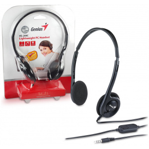 Genius HS-M200C sztereo headset (fekete) #2
