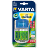 Varta LCD Charger akkutöltő +4x2600 mAh AA akku +autós csatlakozó #2